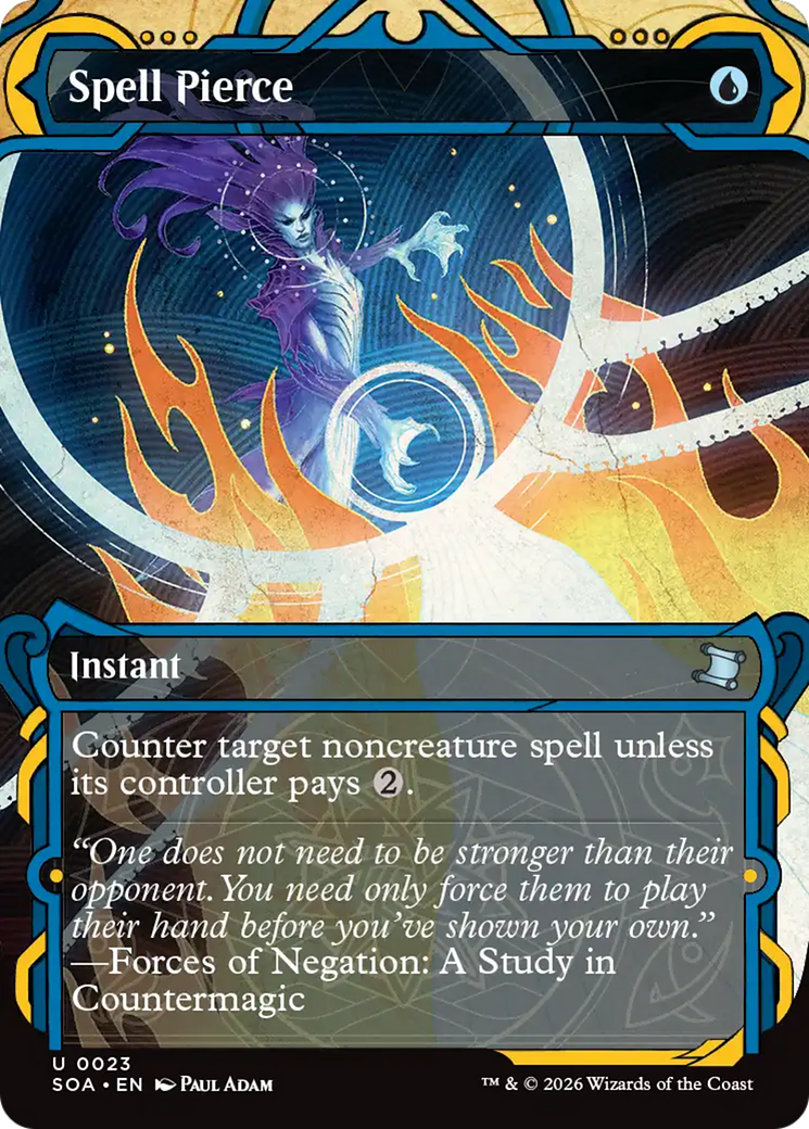 Spell Pierce [Secrets of Strixhaven: Mystical Archive] | Cracking-Singles