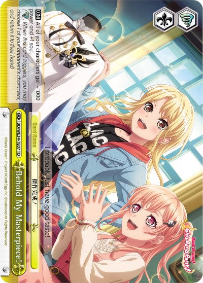 Behold My Masterpiece! (BD/WE34-TE07 TD) [Morfonica x RAISE A SUILEN] | Cracking-Singles