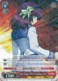 Strategic Provocation, Yuri (AB/W31-E056 RR) [Angel Beats! Re:Edit] | Cracking-Singles