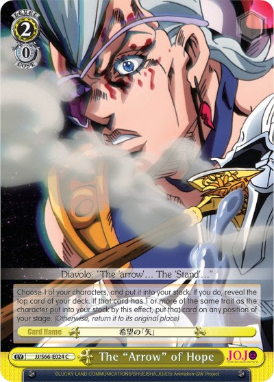 The "Arrow" of Hope (JJ/S66-E024 C) [JoJo's Bizarre Adventure: Golden Wind] | Cracking-Singles