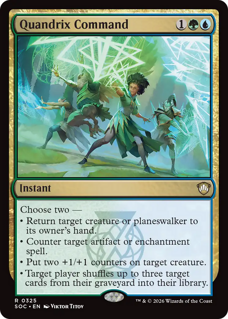 Quandrix Command [Secrets of Strixhaven Commander] | Cracking-Singles