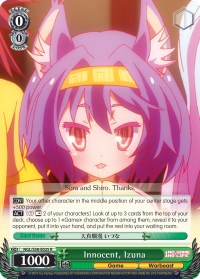 Innocent, Izuna (NGL/S58-E025 R) [No Game No Life] | Cracking-Singles