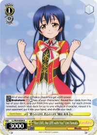 "Our LIVE, the LIFE with You" Umi Sonoda (LL/W24-E004 RR) [Love Live!] | Cracking-Singles