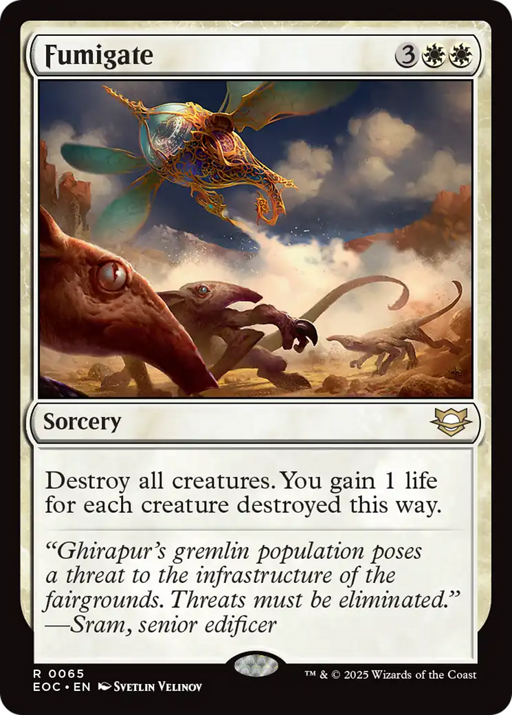 Fumigate [Edge of Eternities Commander] | Cracking-Singles
