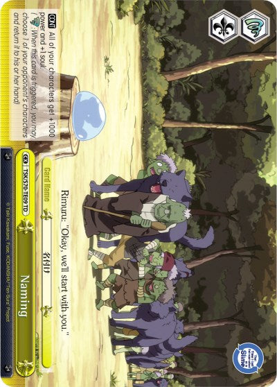 Naming (TSK/S70-TE09 TD) [That Time I Got Reincarnated as a Slime] | Cracking-Singles