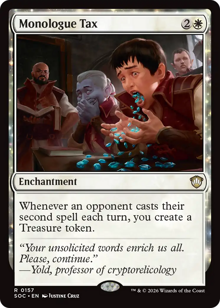 Monologue Tax [Secrets of Strixhaven Commander] | Cracking-Singles