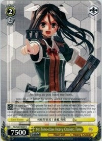 1st Tone-class Heavy Cruiser, Tone (KC/S25-E020 U) [KanColle] | Cracking-Singles