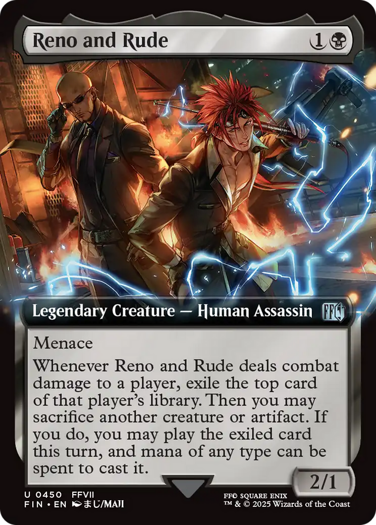 Reno and Rude (Extended Art) [FINAL FANTASY] | Cracking-Singles