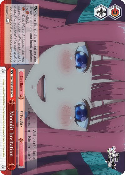 Moonlit Invitation (5HY/W83-E102 CC) [The Quintessential Quintuplets] | Cracking-Singles