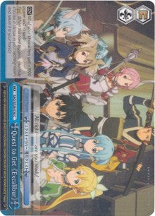Quest to Get Excalibur (SAO/SE26-E36 C) (Parallel Foil) [Sword Art Online II Vol.2] | Cracking-Singles