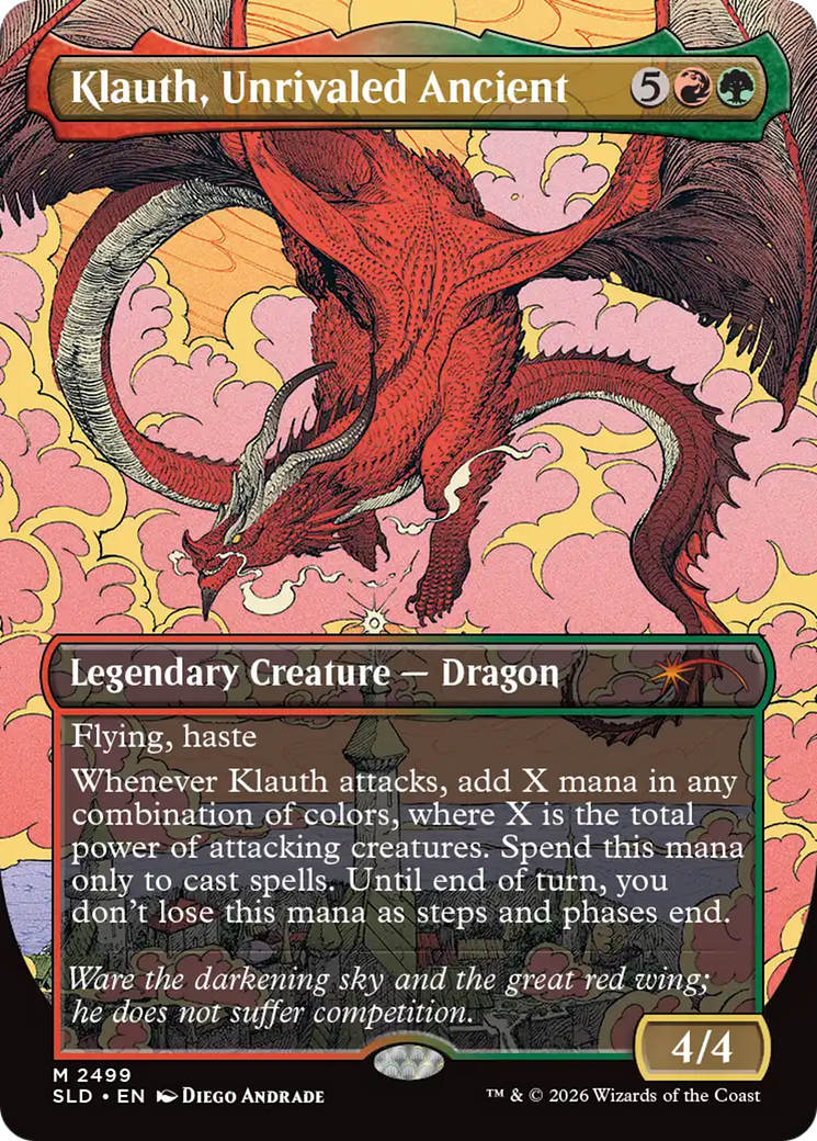 Klauth, Unrivaled Ancient [Secret Lair Drop Series] | Cracking-Singles