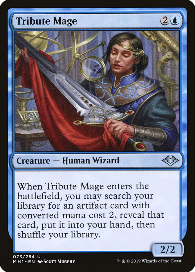 Tribute Mage [Modern Horizons] | Cracking-Singles