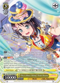 "This Is Where I Belong" Misaki Okusawa (BD/W63-E003SPb SP) [BanG Dream! Girls Band Party! Vol.2] | Cracking-Singles