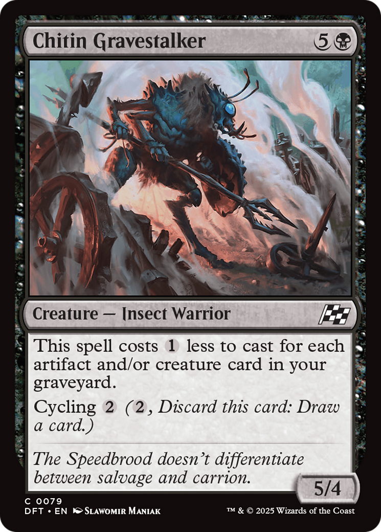 Chitin Gravestalker [Aetherdrift] | Cracking-Singles