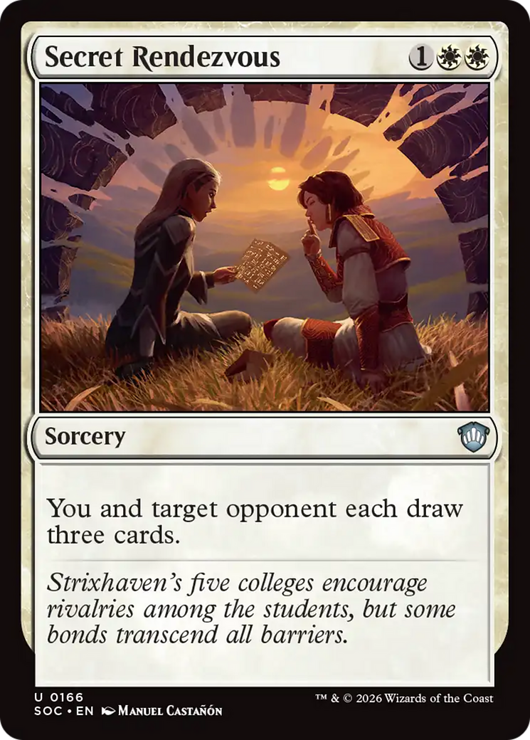 Secret Rendezvous [Secrets of Strixhaven Commander] | Cracking-Singles