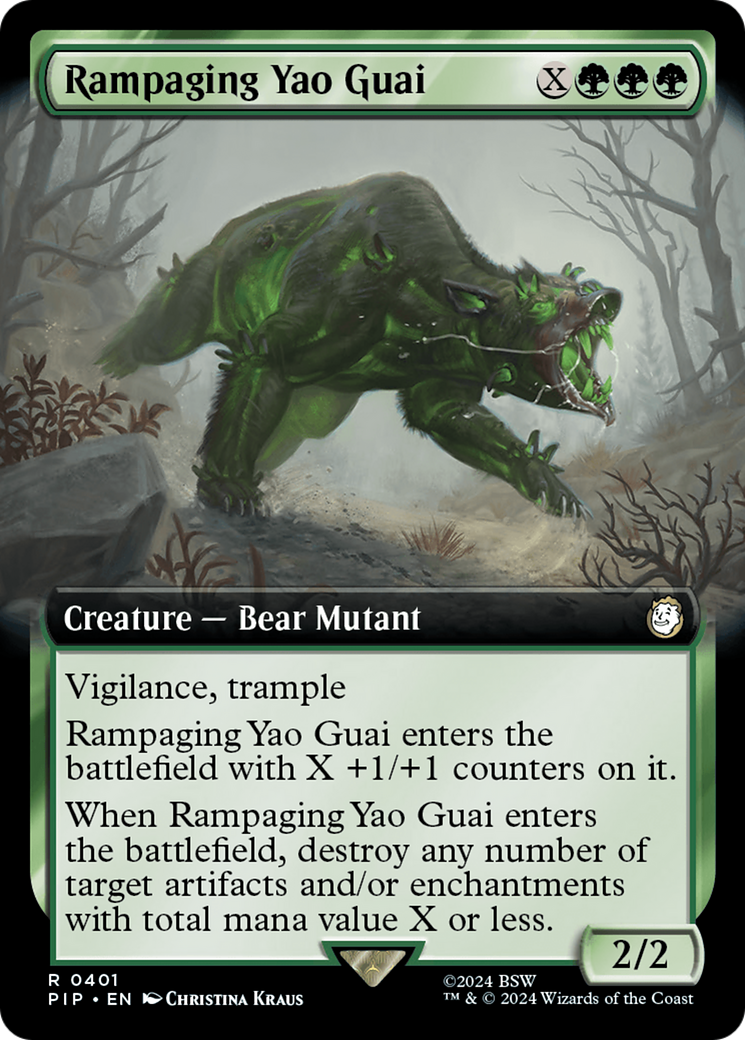 Rampaging Yao Guai (Extended Art) [Fallout] | Cracking-Singles