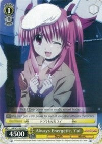 Always Energetic, Yui (AB/W31-E022 U) [Angel Beats! Re:Edit] | Cracking-Singles