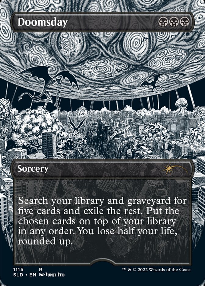 Doomsday (Borderless Etched Foil) [Secret Lair Drop Series] | Cracking-Singles