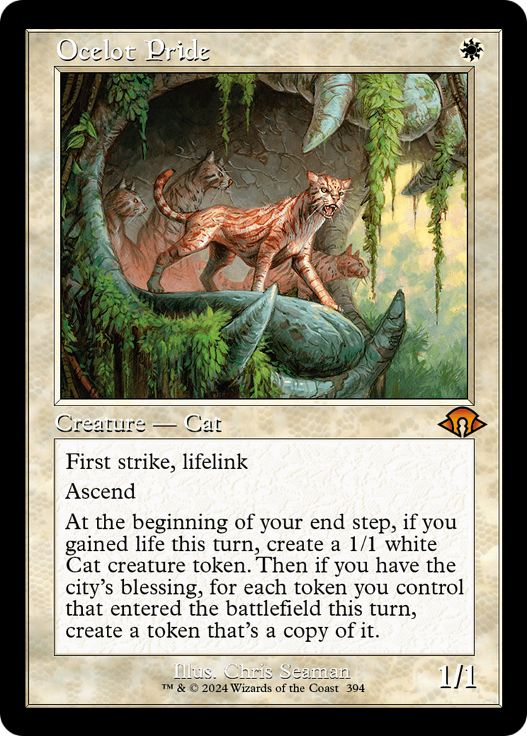 Ocelot Pride (Retro) [Modern Horizons 3] | Cracking-Singles