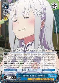 Smug Look, Emilia (RZ/S46-E078 U) [Re:ZERO] | Cracking-Singles