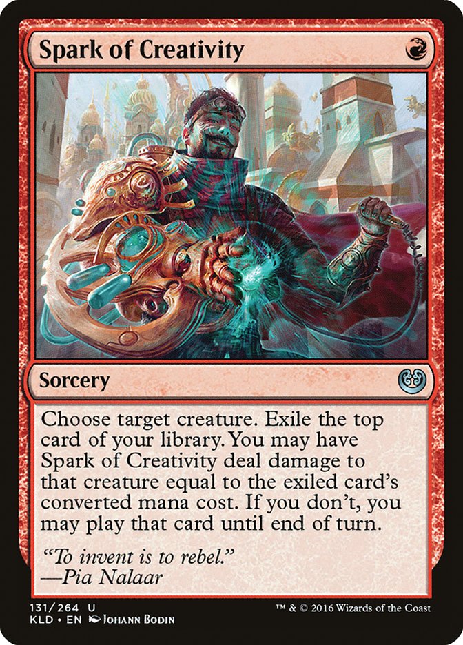 Spark of Creativity [Kaladesh] | Cracking-Singles