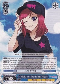 Maki in Training Wear (LL/EN-W01-099 U) [Love Live! DX] | Cracking-Singles