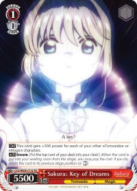 Sakura: Key of Dreams (CCS/WX01-T12 TD) [Cardcaptor Sakura: Clear Card] | Cracking-Singles