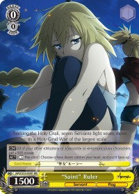 "Saint" Ruler (APO/S53-E001 RR) [Fate/Apocrypha] | Cracking-Singles