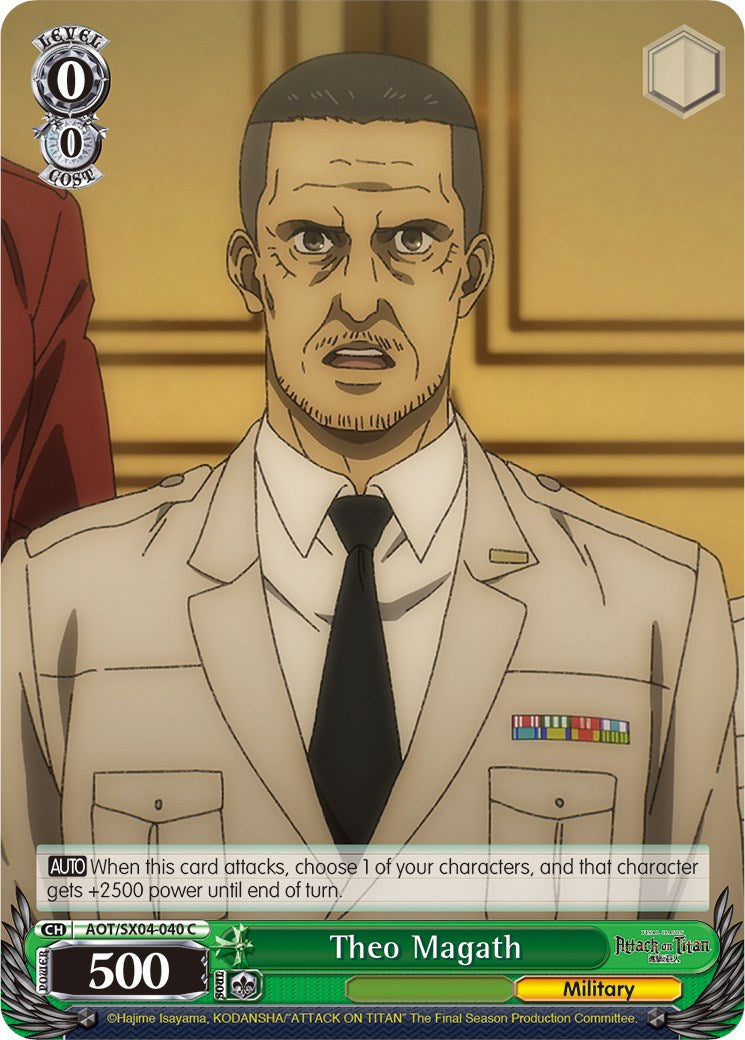 Theo Magath [Attack On Titan: Final Season] | Cracking-Singles