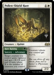 Pollen-Shield Hare // Hare Raising (Promo Pack) [Wilds of Eldraine Promos] | Cracking-Singles