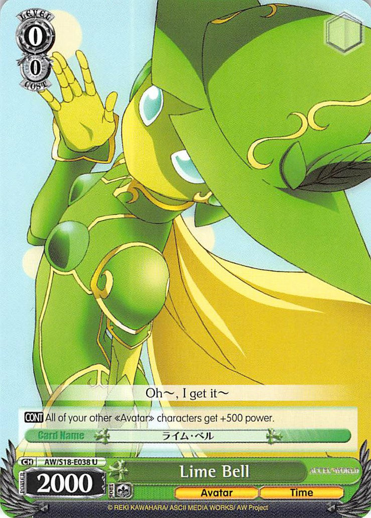Lime Bell (AW/S18-E038 U) [Accel World] | Cracking-Singles