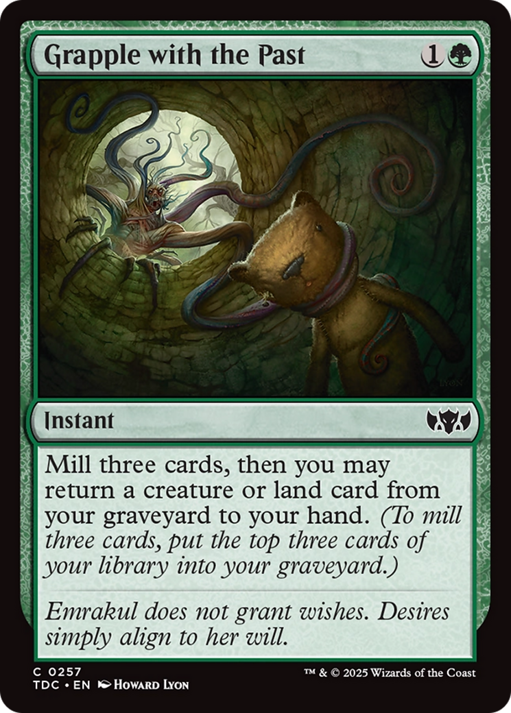 Grapple with the Past [Tarkir: Dragonstorm Commander] | Cracking-Singles