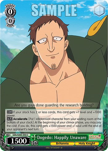 Dogedo: Happily Unaware [The Seven Deadly Sins: Revival of The Commandments] | Cracking-Singles
