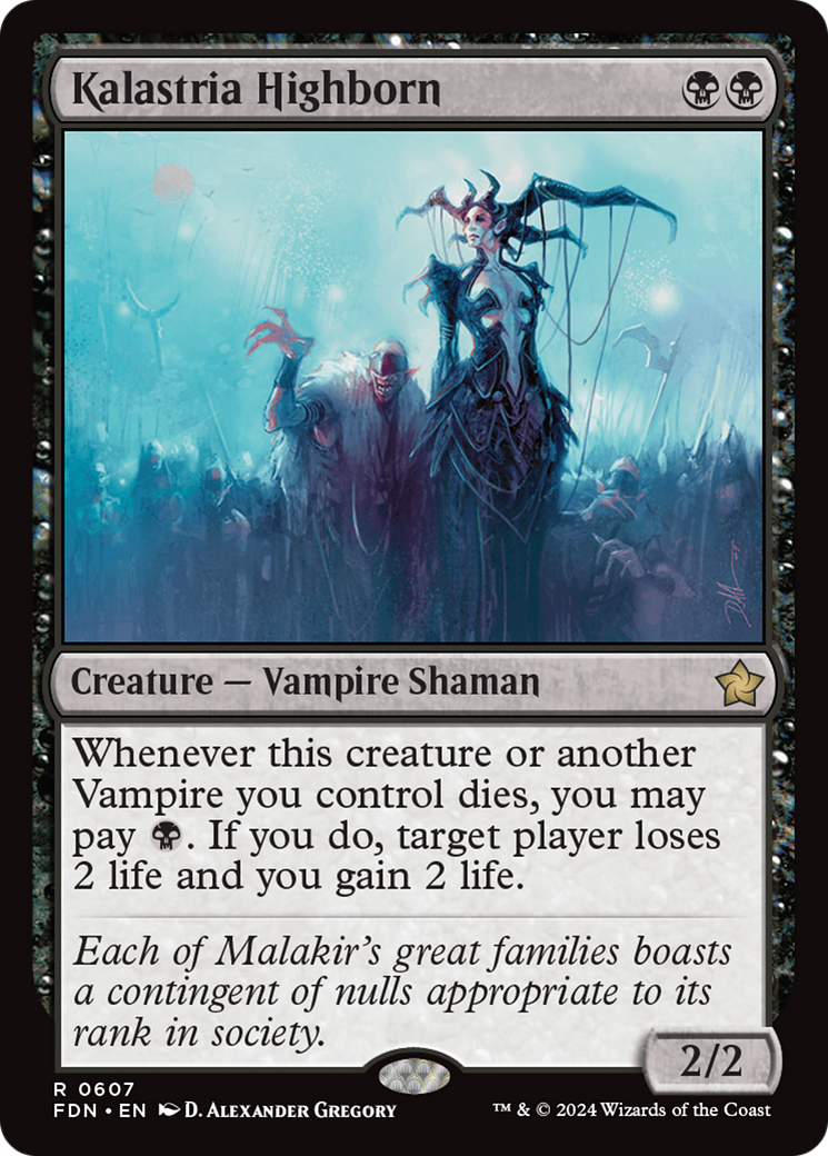 Kalastria Highborn [Foundations] | Cracking-Singles