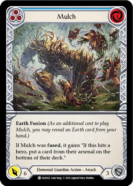 Mulch (Blue) [OLD022] (Tales of Aria Oldhim Blitz Deck)  1st Edition Normal | Cracking-Singles