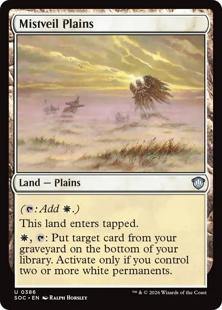 Mistveil Plains [Secrets of Strixhaven Commander] | Cracking-Singles