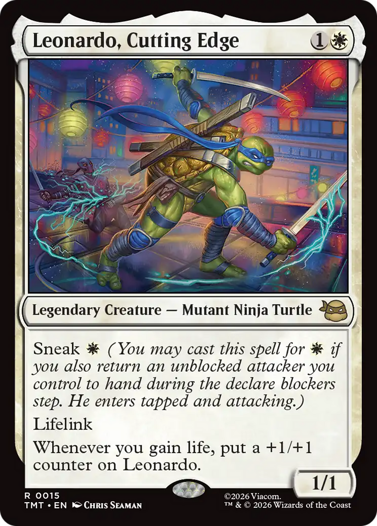 Leonardo, Cutting Edge [Teenage Mutant Ninja Turtles] | Cracking-Singles