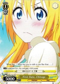 First Date, Chitoge (NK/W30-TE03 TD) [NISEKOI -False Love-] | Cracking-Singles