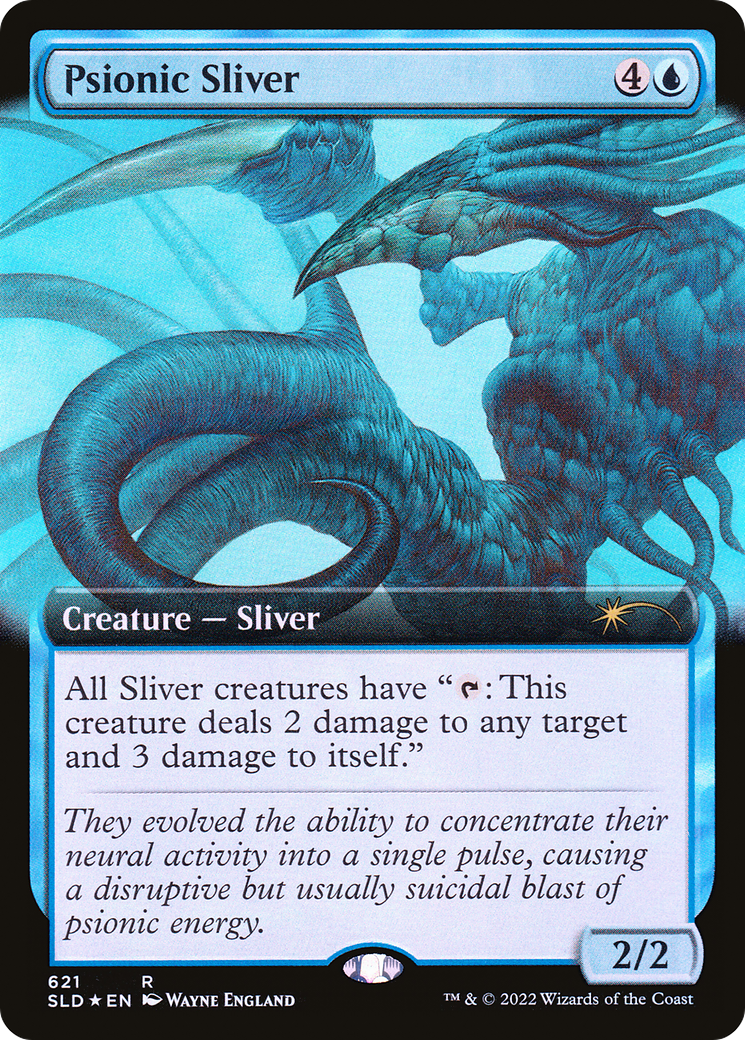 Psionic Sliver (Extended Art) [Secret Lair Drop Promos] | Cracking-Singles