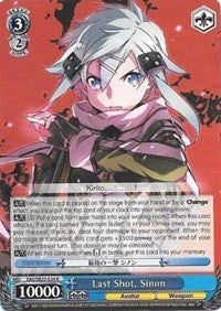 Last Shot, Sinon (SAO/SE23-E24 R) [Sword Art Online II] | Cracking-Singles