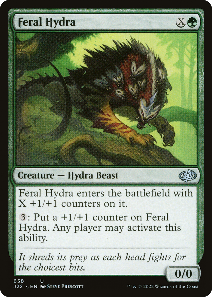 Feral Hydra [Jumpstart 2022] | Cracking-Singles