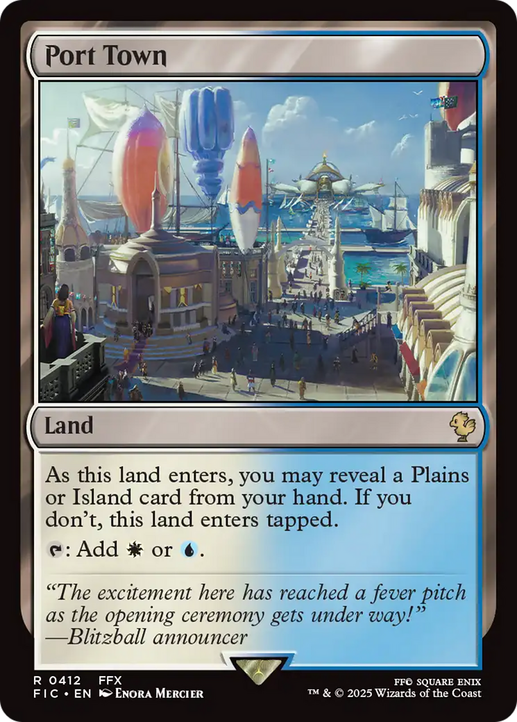 Port Town [FINAL FANTASY Commander] | Cracking-Singles