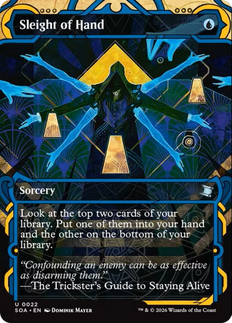 Sleight of Hand [Secrets of Strixhaven: Mystical Archive] | Cracking-Singles