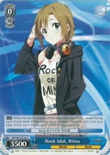 Rock Idol, Riina (IMC/W41-E104 C) [The iDOLM@STER Cinderella Girls] | Cracking-Singles