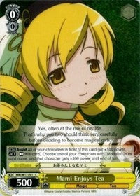 Mami Enjoys Tea (MM/W17-E011 C) [Puella Magi Madoka Magica] | Cracking-Singles