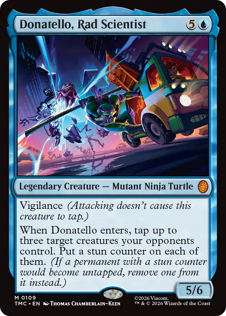 Donatello, Rad Scientist [Teenage Mutant Ninja Turtles Commander] | Cracking-Singles