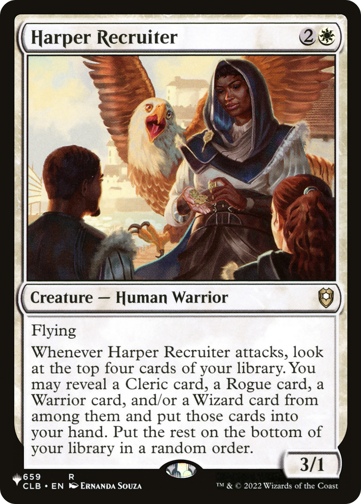 Harper Recruiter (CLB) [The List] | Cracking-Singles