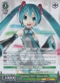 Resonating "DIVA" Hatsune Miku (PD/S29-E026 RR+) [Hatsune Miku: Project DIVA F 2nd] | Cracking-Singles