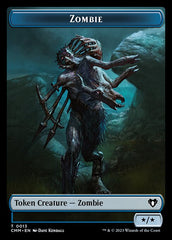 Servo // Zombie (0013) Double-Sided Token [Commander Masters Tokens] | Cracking-Singles