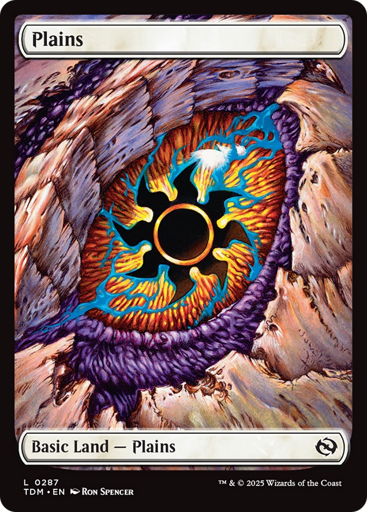Plains (0287) [Tarkir: Dragonstorm] | Cracking-Singles